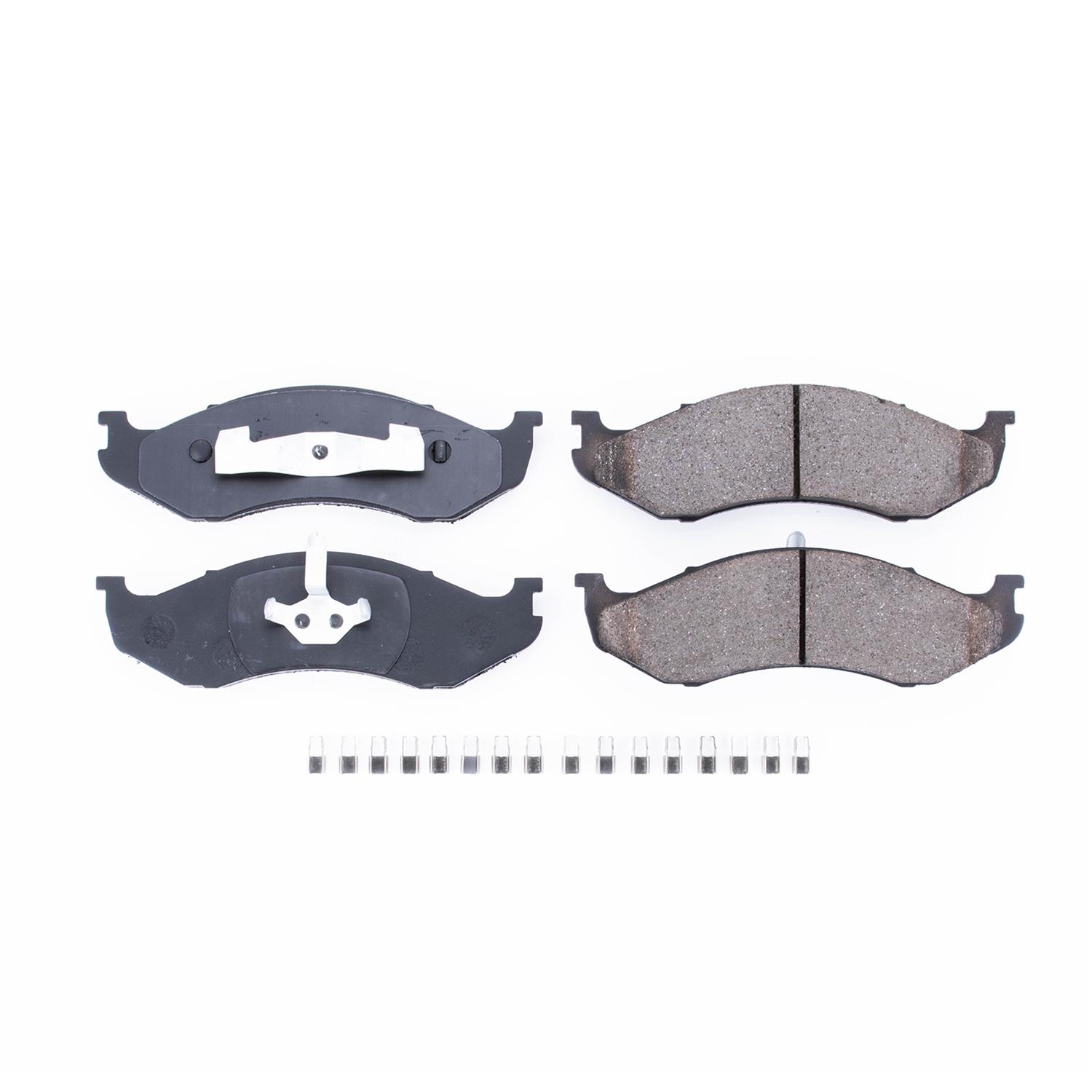 Power Stop 90-01 Jeep Cherokee Front Z17 Evolution Ceramic Brake Pads w/Hardware thumbnail 6