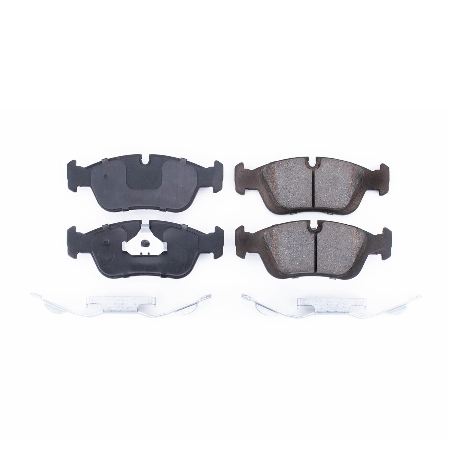 Power Stop 91-98 BMW 318i Front Z17 Evolution Ceramic Brake Pads w/Hardware thumbnail 6