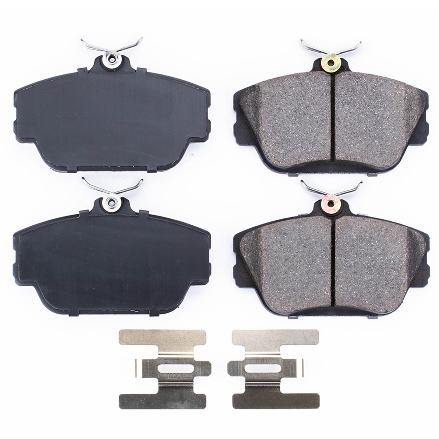 Power Stop 95-99 Ford Taurus Front Z17 Evolution Ceramic Brake Pads w/Hardware thumbnail 6