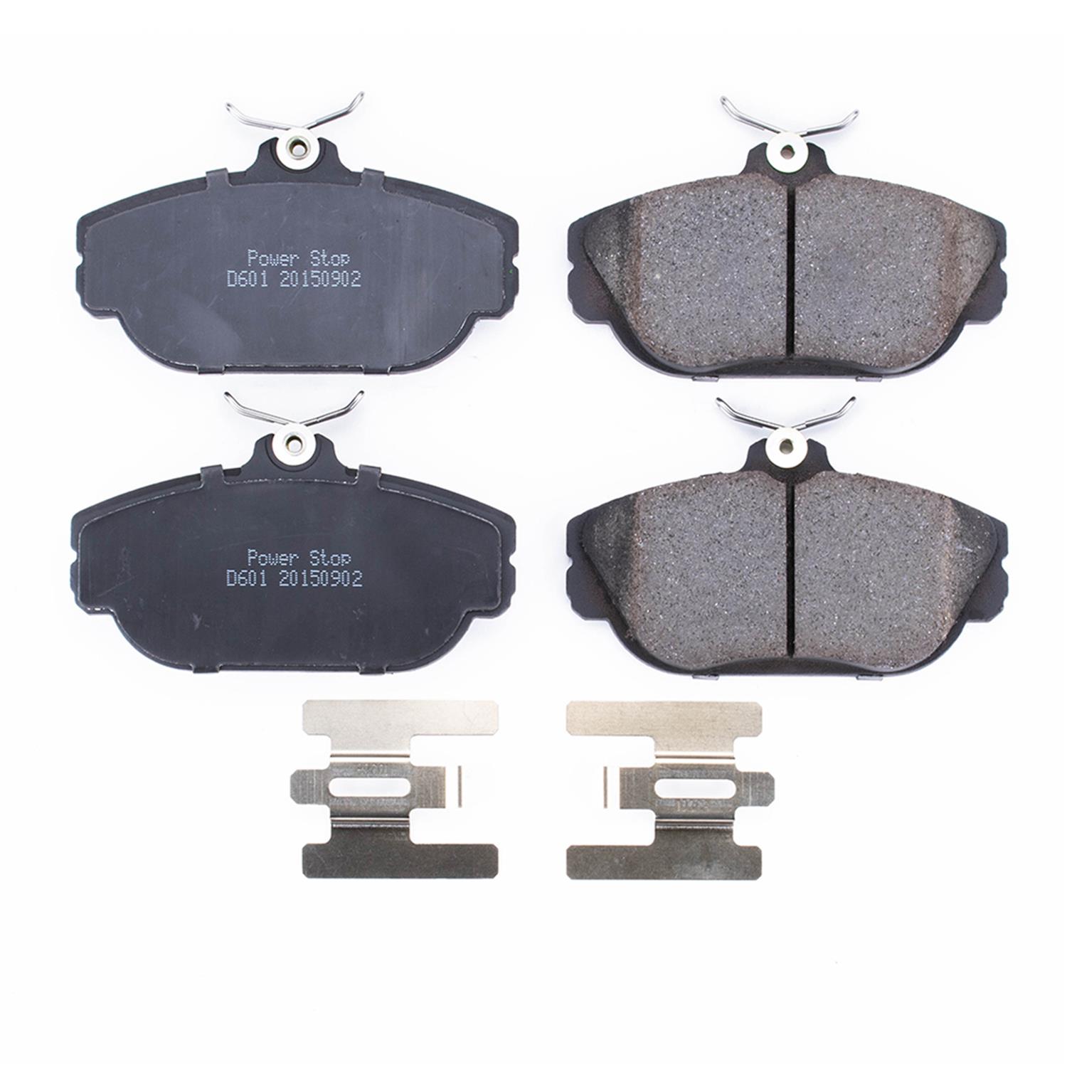 Power Stop 93-02 Ford Taurus Front Z17 Evolution Ceramic Brake Pads w/Hardware thumbnail 6