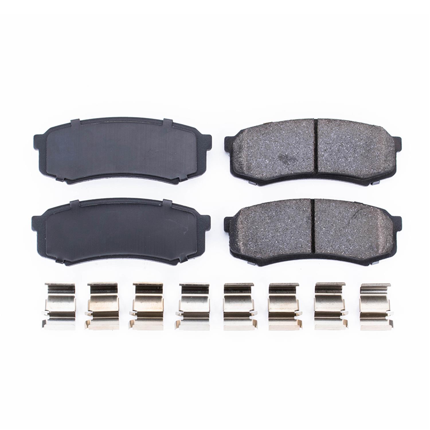 Power Stop 10-19 Lexus GX460 Rear Z17 Evolution Ceramic Brake Pads w/Hardware thumbnail 6