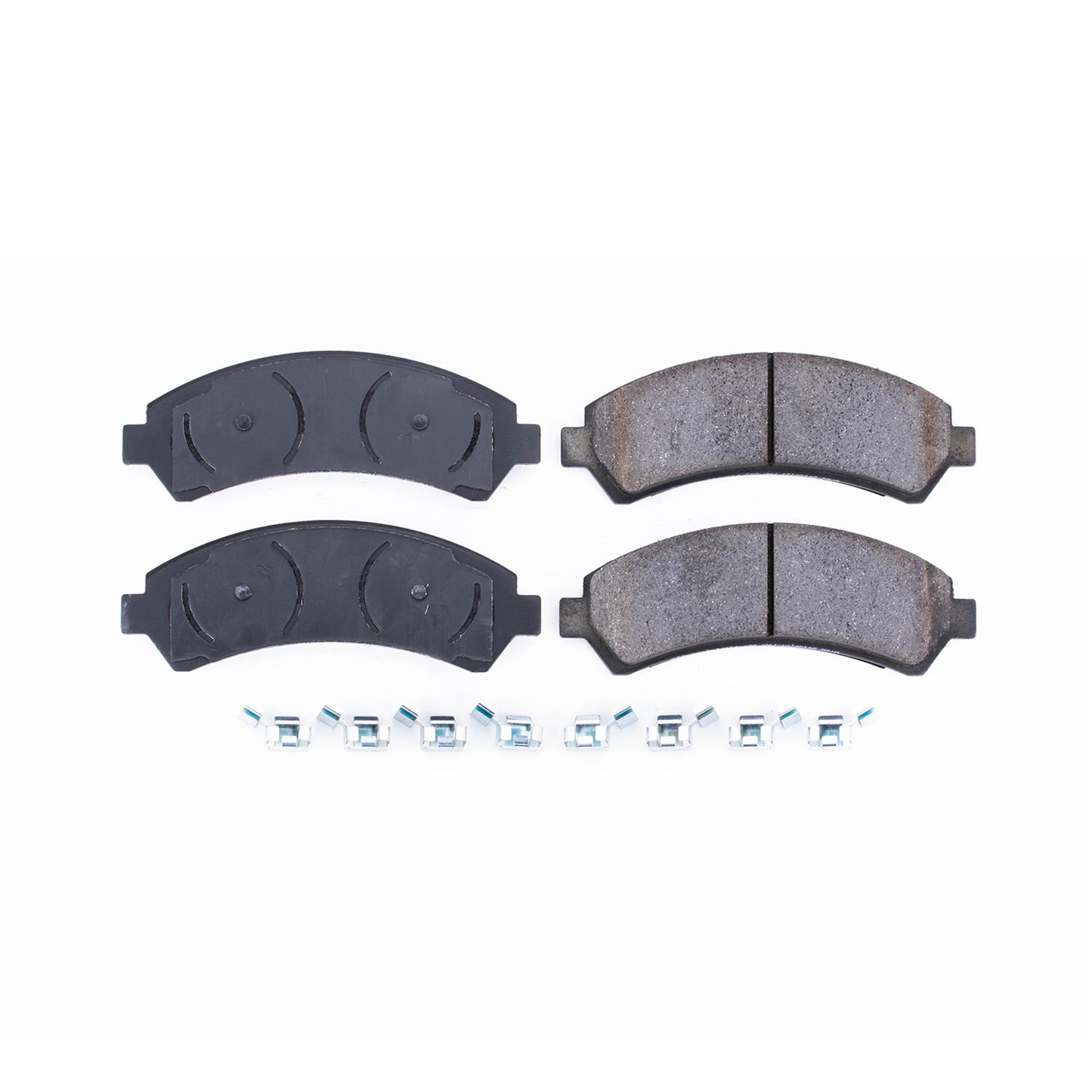 Power Stop 97-05 Chevrolet Blazer Front Z17 Evolution Ceramic Brake Pads w/Hardware thumbnail 6