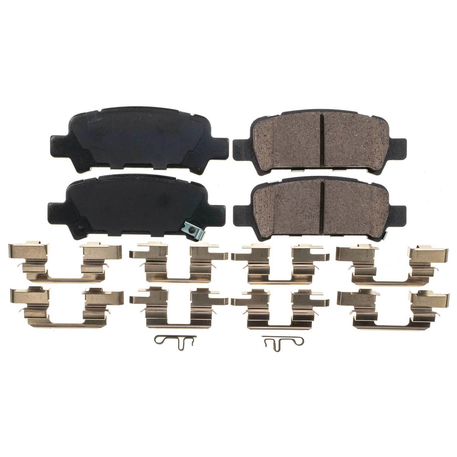Power Stop 03-06 Subaru Baja Rear Z17 Evolution Ceramic Brake Pads w/Hardware thumbnail 6