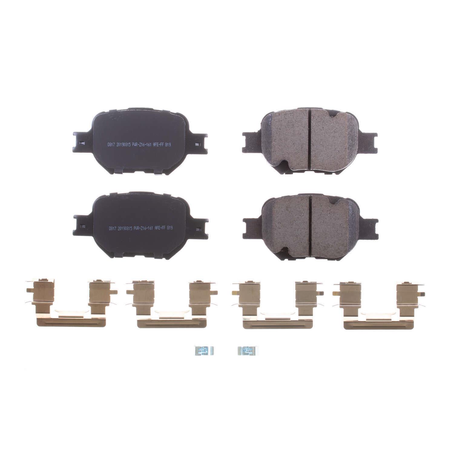 Power Stop 05-10 Scion tC Front Z17 Evolution Ceramic Brake Pads w/Hardware thumbnail 6