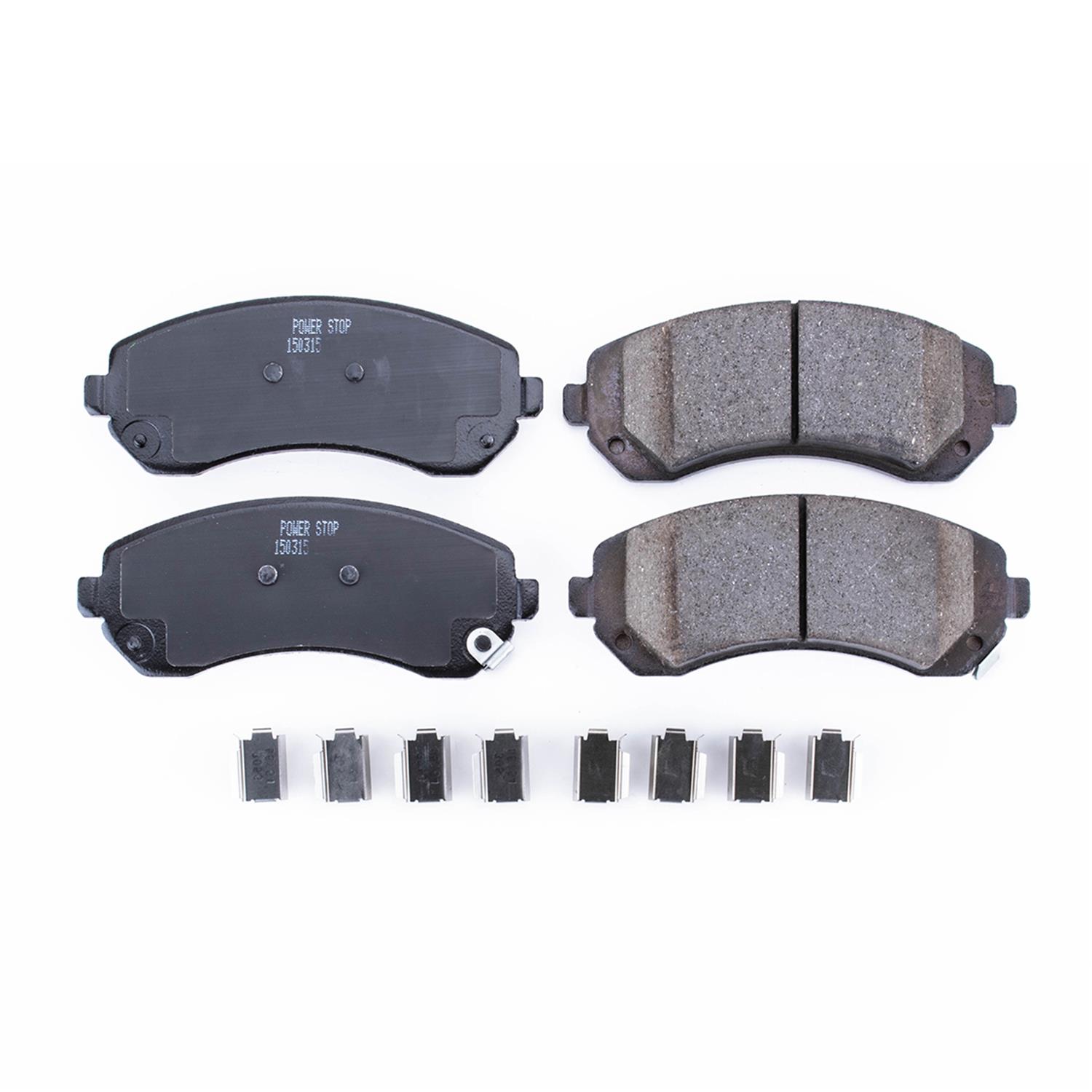 Power Stop 02-07 Buick Rendezvous Front Z17 Evolution Ceramic Brake Pads w/Hardware thumbnail 6