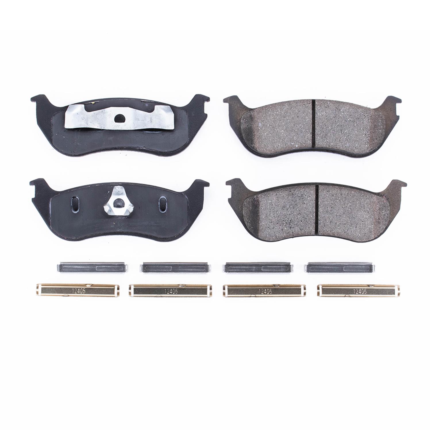 Power Stop 96-02 Ford Crown Victoria Rear Z17 Evolution Ceramic Brake Pads w/Hardware thumbnail 6