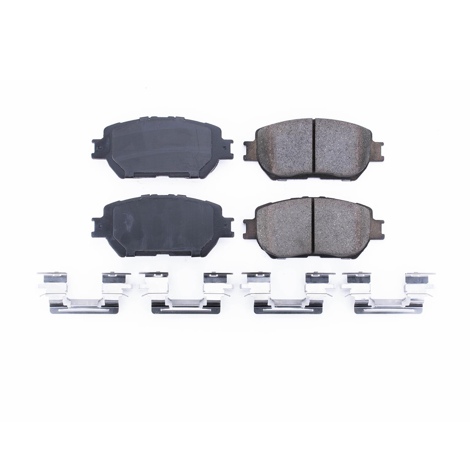 Power Stop 2006 Lexus GS300 Front Z17 Evolution Ceramic Brake Pads w/Hardware thumbnail 6