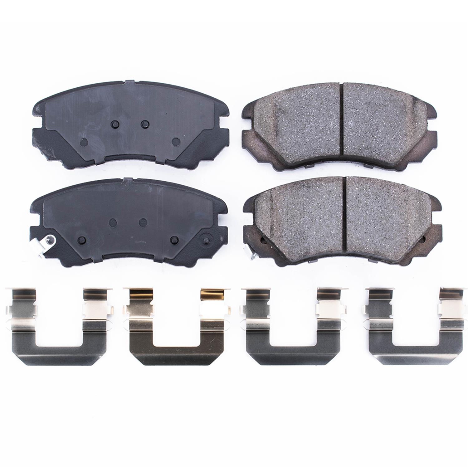 Power Stop 07-10 Hyundai Elantra Front Z17 Evolution Ceramic Brake Pads w/Hardware thumbnail 6