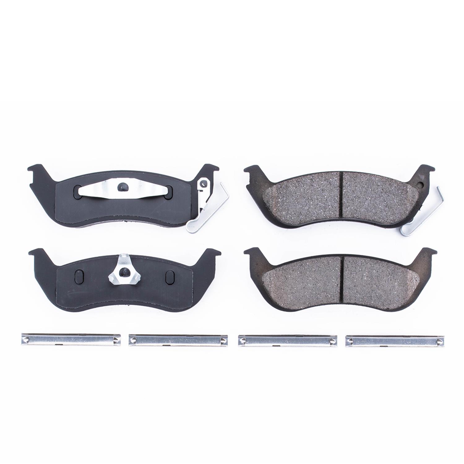 Power Stop 03-11 Ford Crown Victoria Rear Z17 Evolution Ceramic Brake Pads w/Hardware thumbnail 6