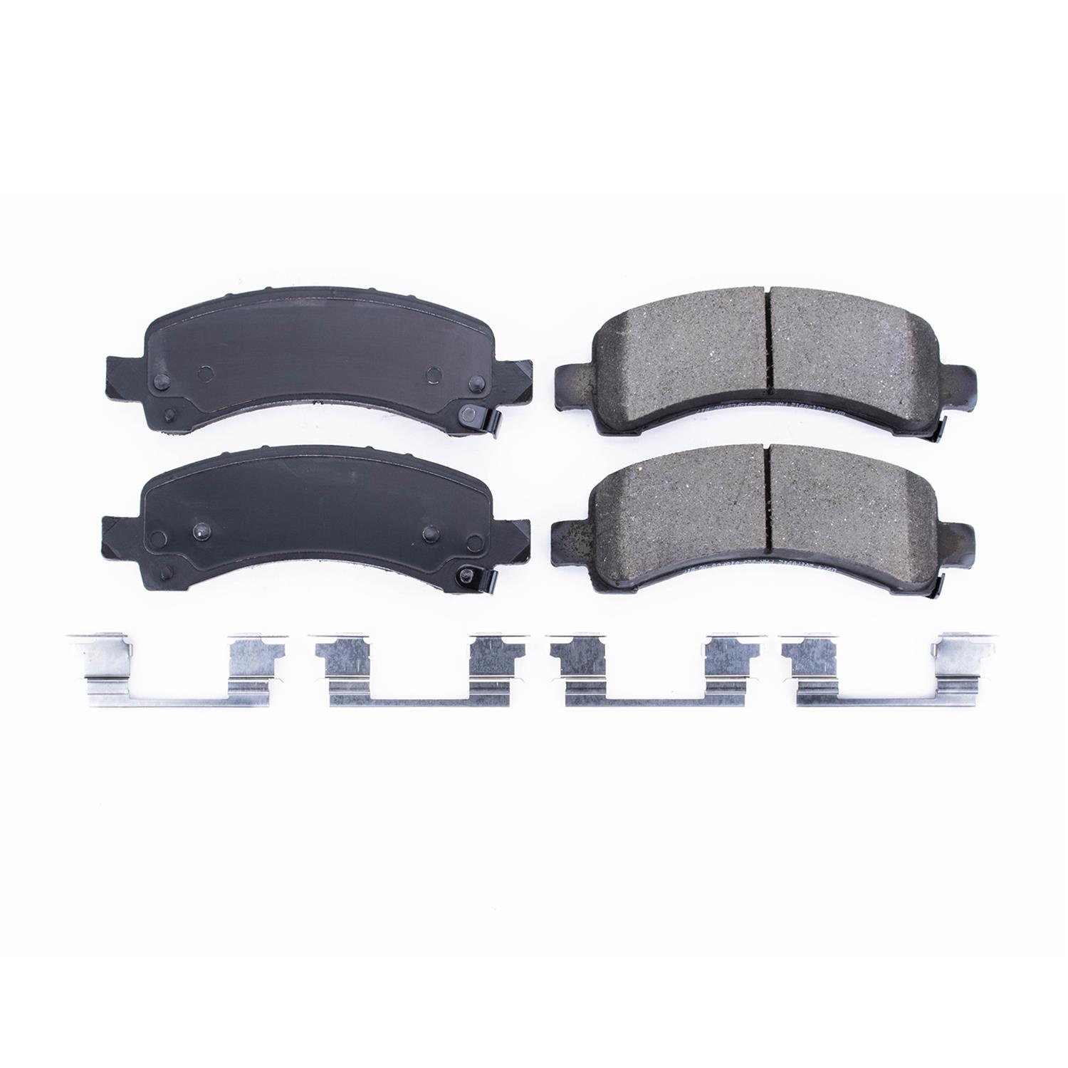 Power Stop 03-19 Chevrolet Express 2500 Rear Z17 Evolution Ceramic Brake Pads w/Hardware thumbnail 6