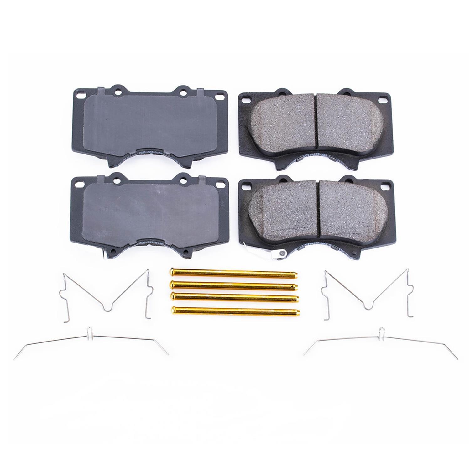 Power Stop 17976B Power Stop Z17 Evolution Plus Brake Pads Summit Racing