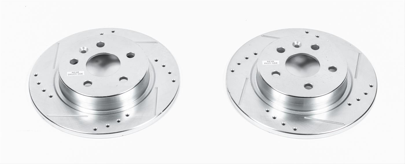 Power Stop AR82144XPR Power Stop Evolution Drilled and Slotted Rotors Summit Racing