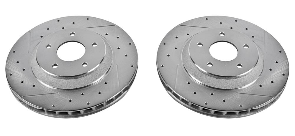 Power Stop AR8246XPR Power Stop Evolution Drilled and Slotted Rotors |  Summit Racing