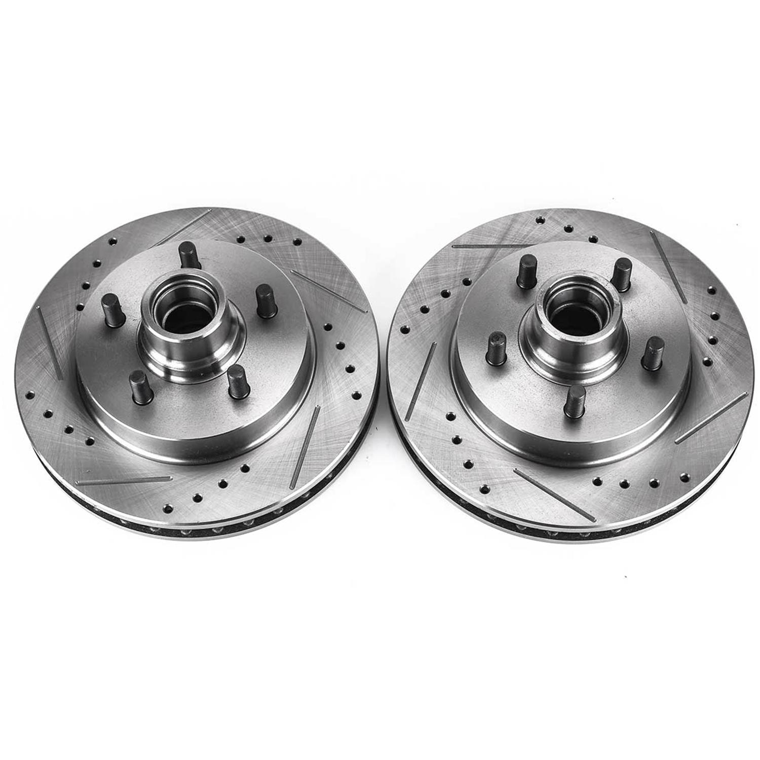Power Stop AR8265XPR Power Stop Evolution Drilled and Slotted Rotors