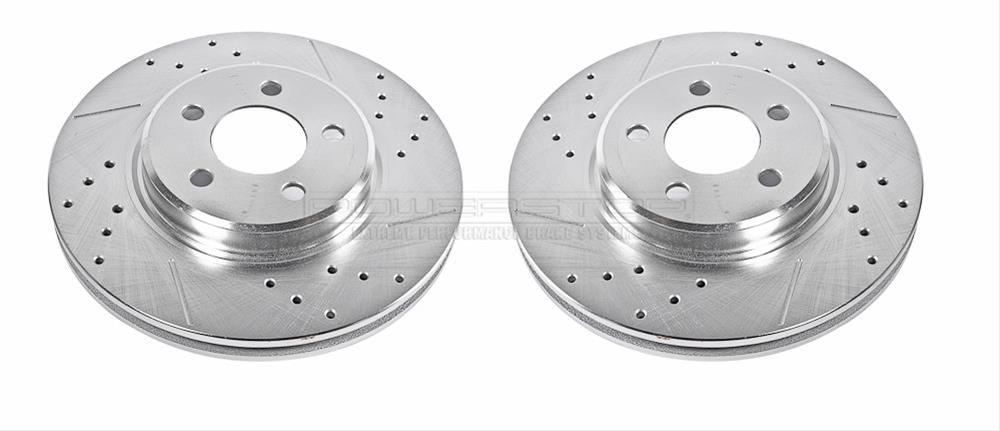 Power Stop AR8358XPR Power Stop Evolution Drilled and Slotted Rotors |  Summit Racing