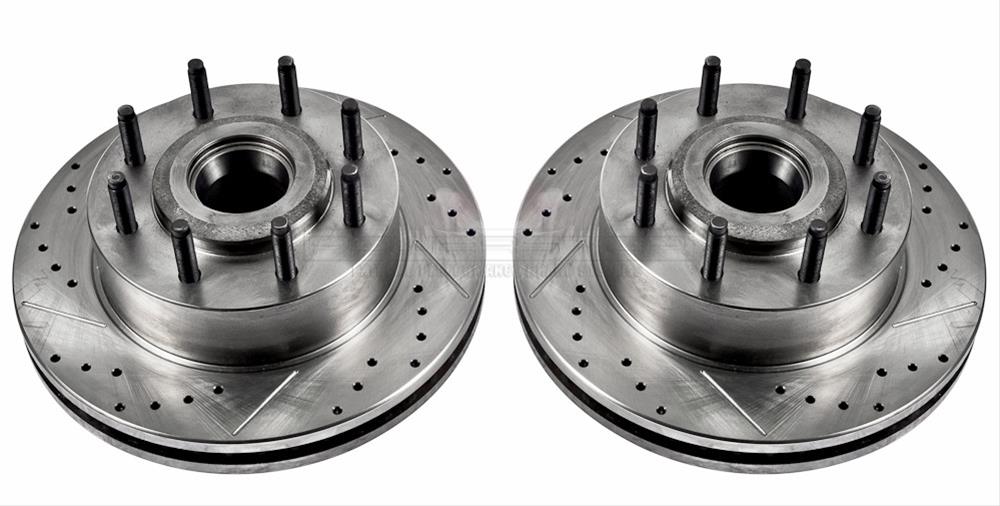 Power Stop AR85138XPR Power Stop Evolution Drilled and Slotted Rotors Summit Racing