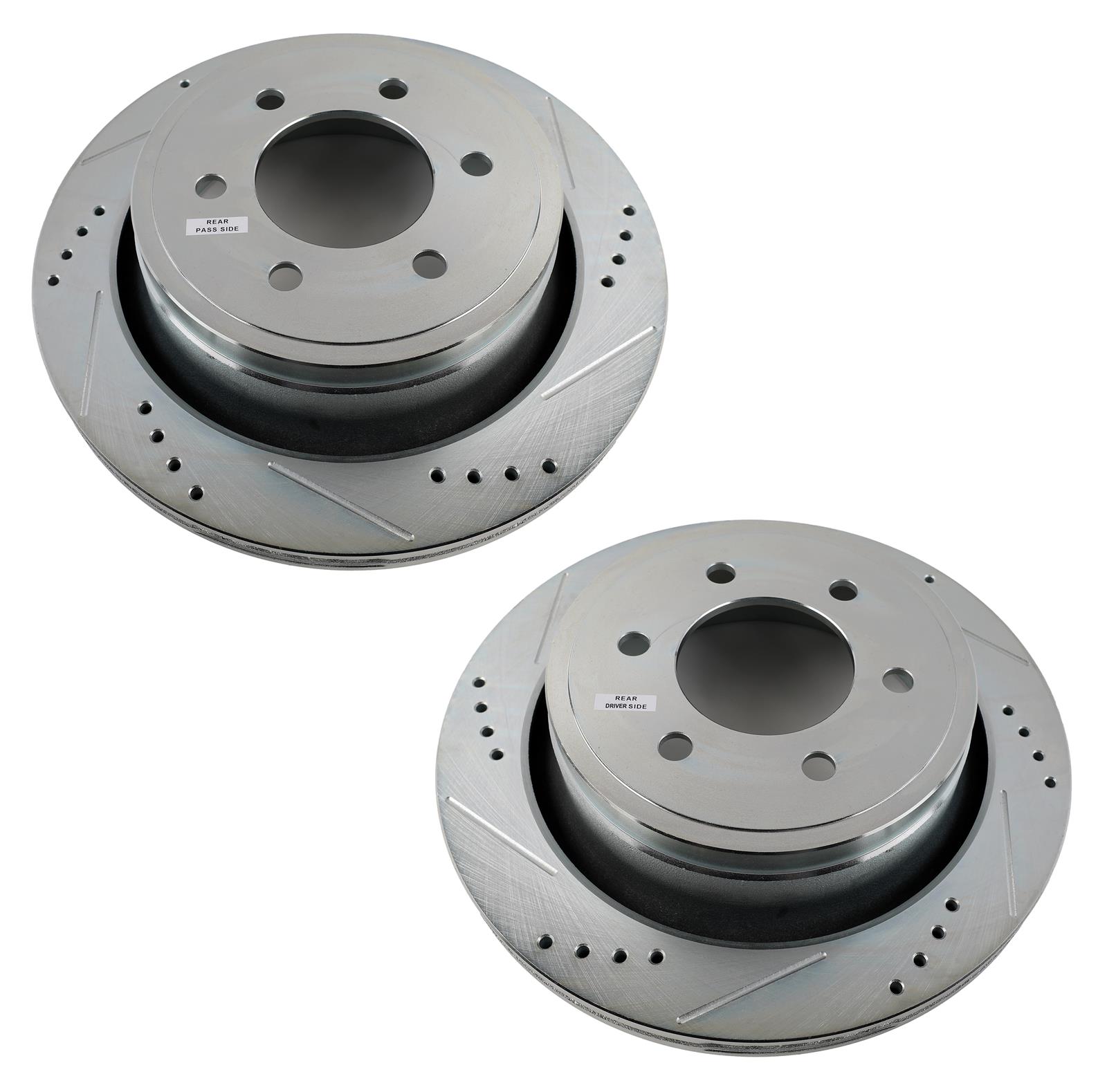 Power Stop AR-85148XPR Power Stop Evolution Drilled and Slotted Rotors |  Summit Racing