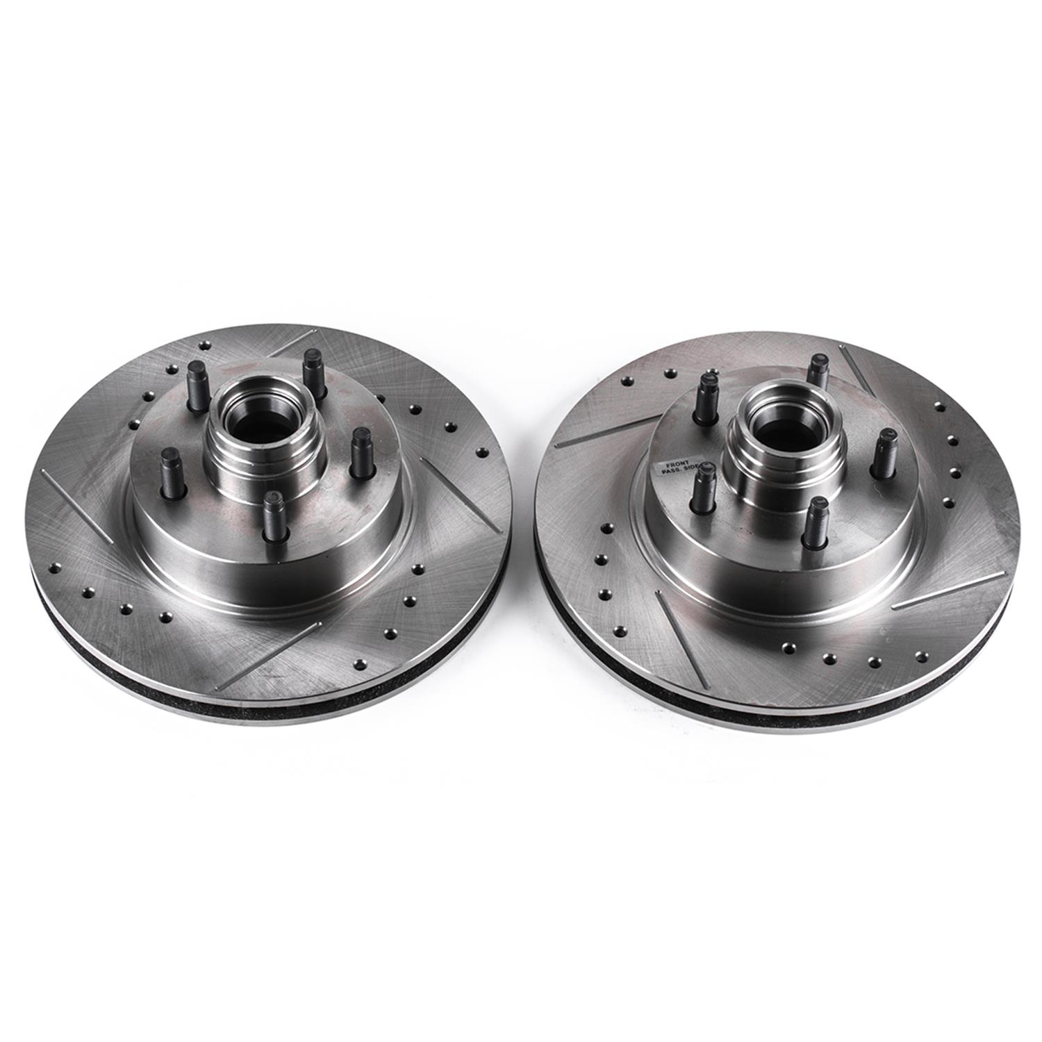 Power Stop AR8551XPR Power Stop Evolution Drilled and Slotted Rotors