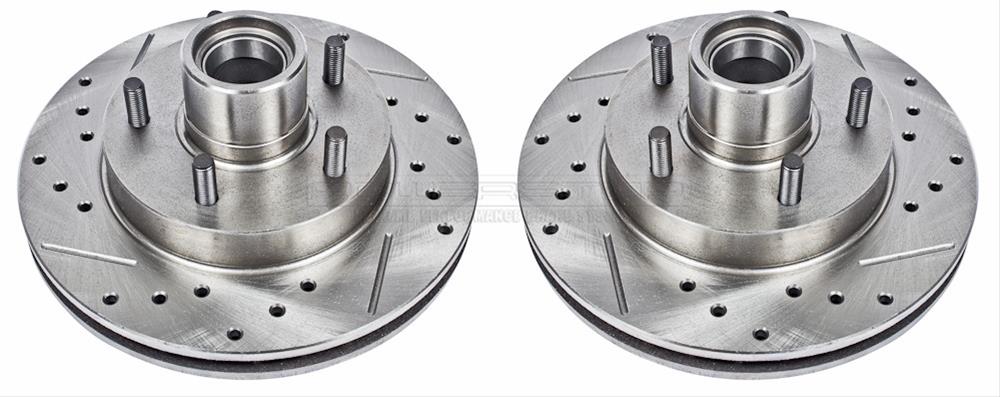 Power Stop AR8617XPR Front Evolution Drilled & Slotted Rotor Pair 