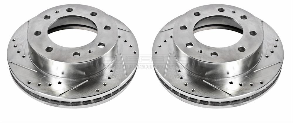 PowerStop AR8655XPR PowerStop Evolution Drilled and Slotted Rotors