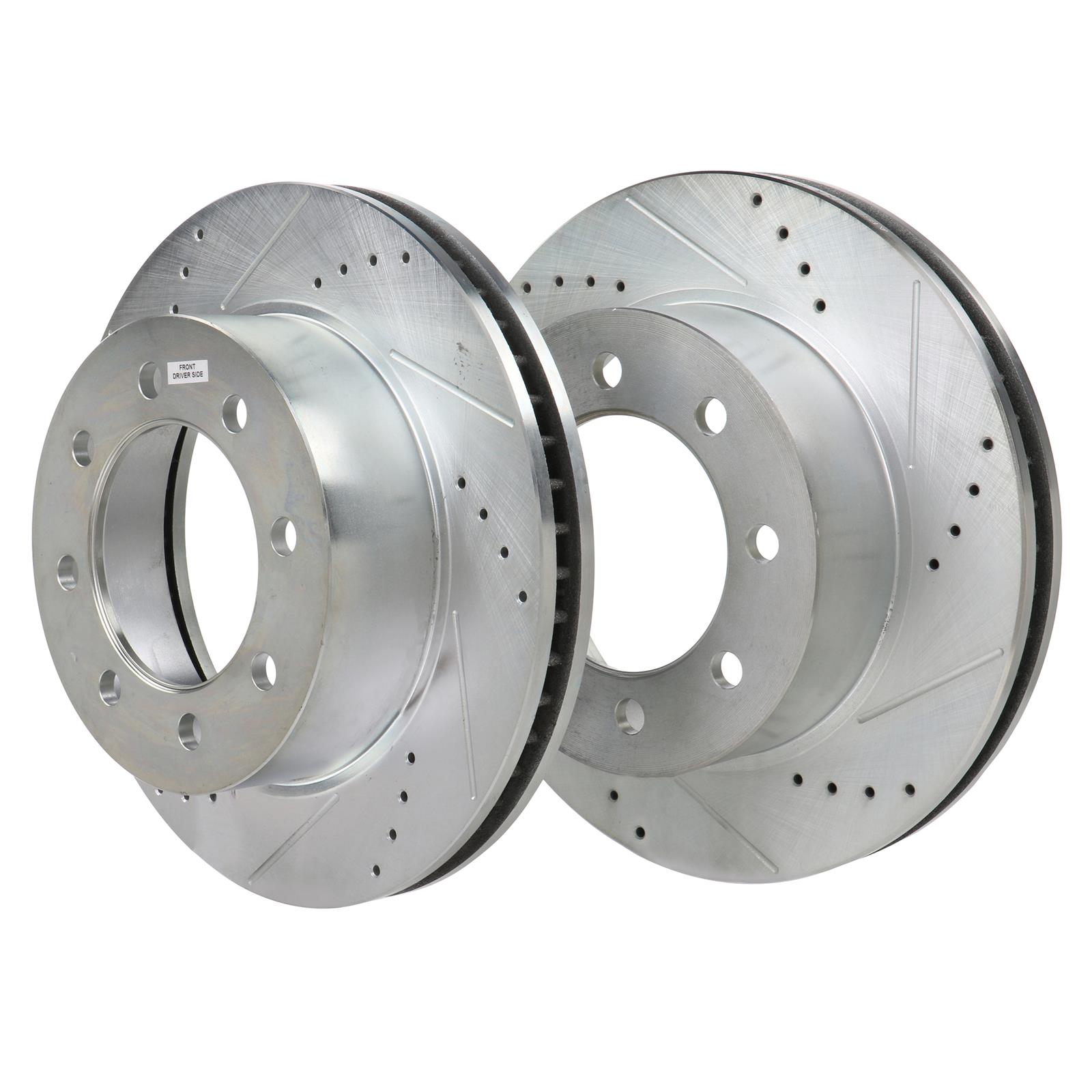 Power Stop Front Brake Kit Z36 For Dodge/Freightliner Sprinter - Carbon Ceramic Pads & Drilled Rotors