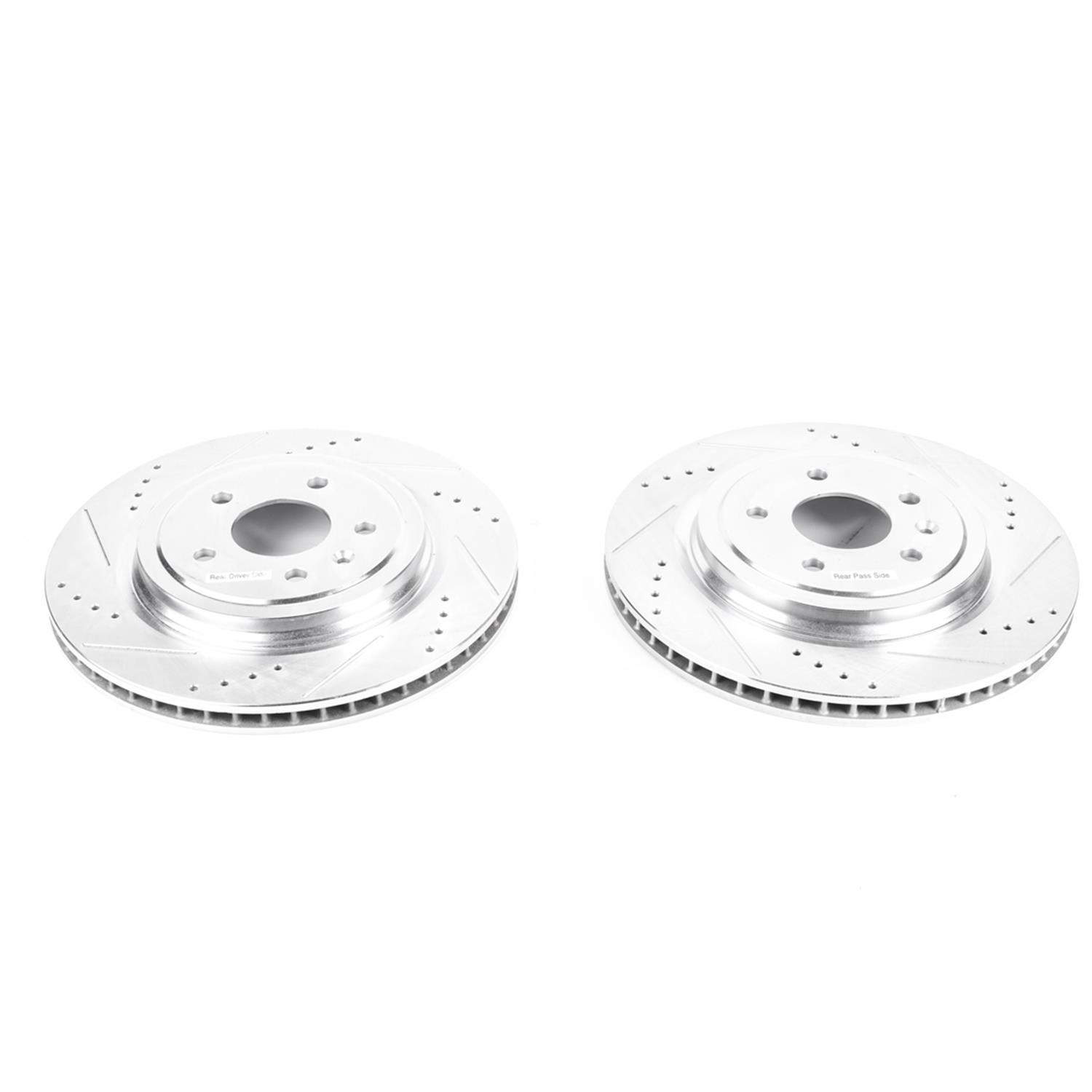 Power Stop AR82172XPR Power Stop Evolution Drilled and Slotted Rotors