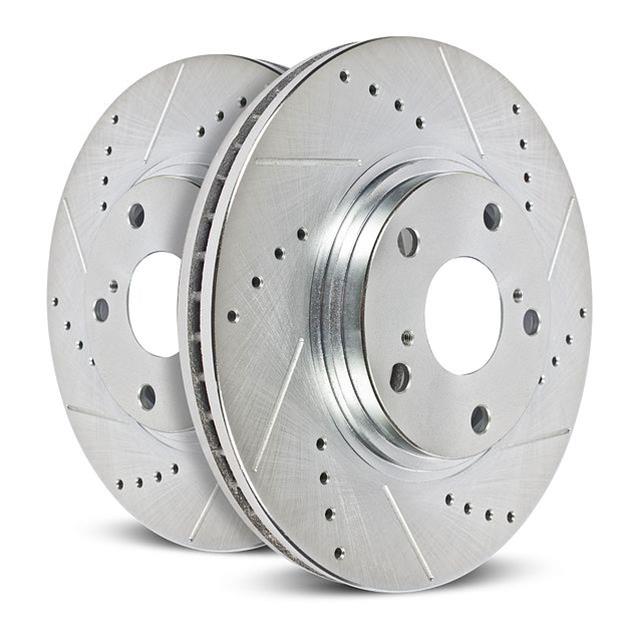 Power Stop 22-23 Kia Carnival Rear Drilled & Slotted Rotor (Pair) thumbnail 5
