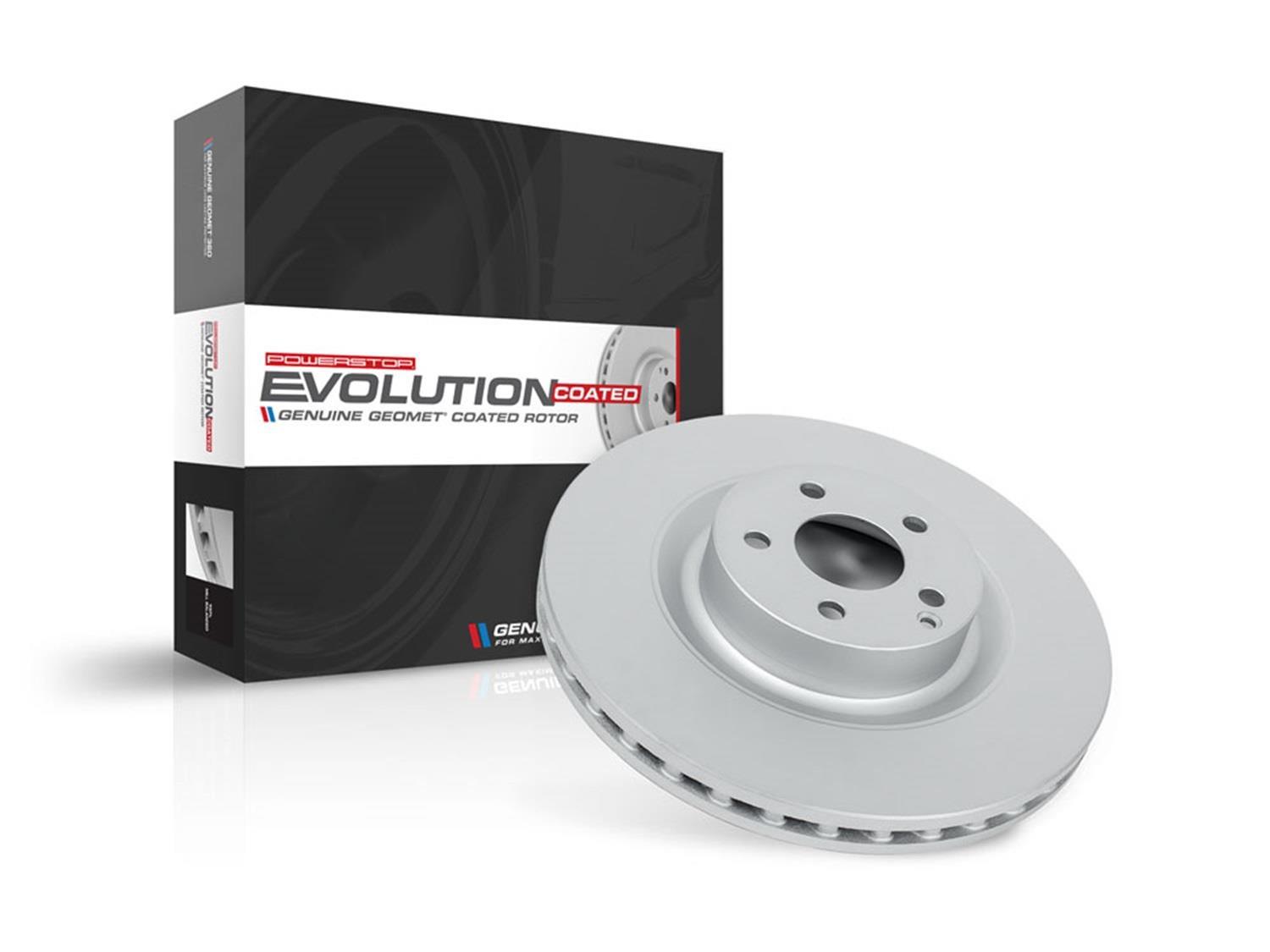 Power Stop AR84007EVC Power Stop Evolution GEOMET Coated Rotors