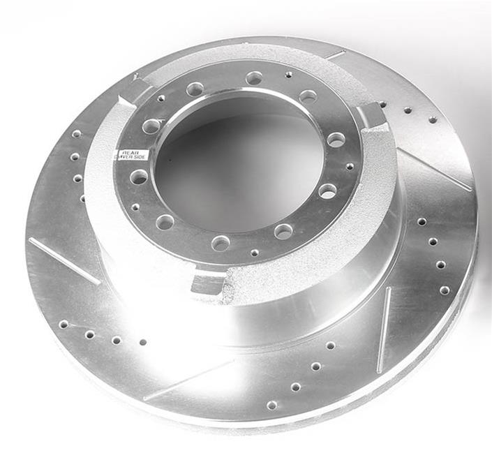 Power Stop 13-20 Ram 5500 Rear Drilled & Slotted Rotor - Pair (1x psbAR85121XL, 1x psbAR85121XR) thumbnail 5
