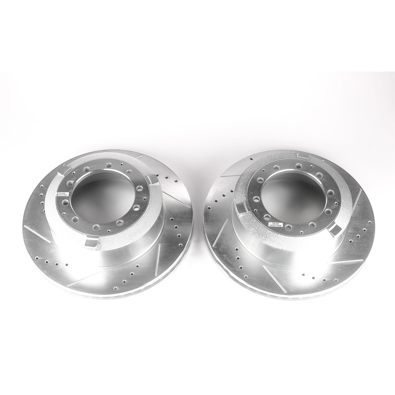 Power Stop 13-20 Ram 5500 Rear Drilled & Slotted Rotor - Pair (1x psbAR85121XL, 1x psbAR85121XR) thumbnail 4
