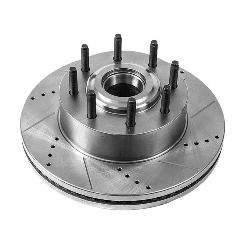 Power Stop 13-22 Ford F-350 Super Duty Front Drilled & Slotted Rotor - Pair (1x psbAR85169XL, 1x psbAR85169XR) thumbnail 5