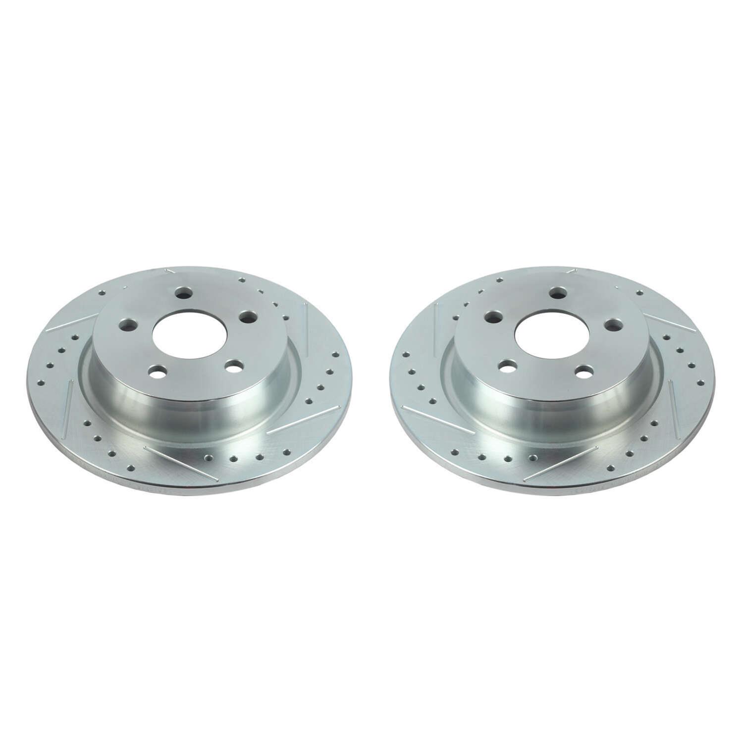 Power Stop AR85197XPR Power Stop Evolution Drilled and Slotted Rotors