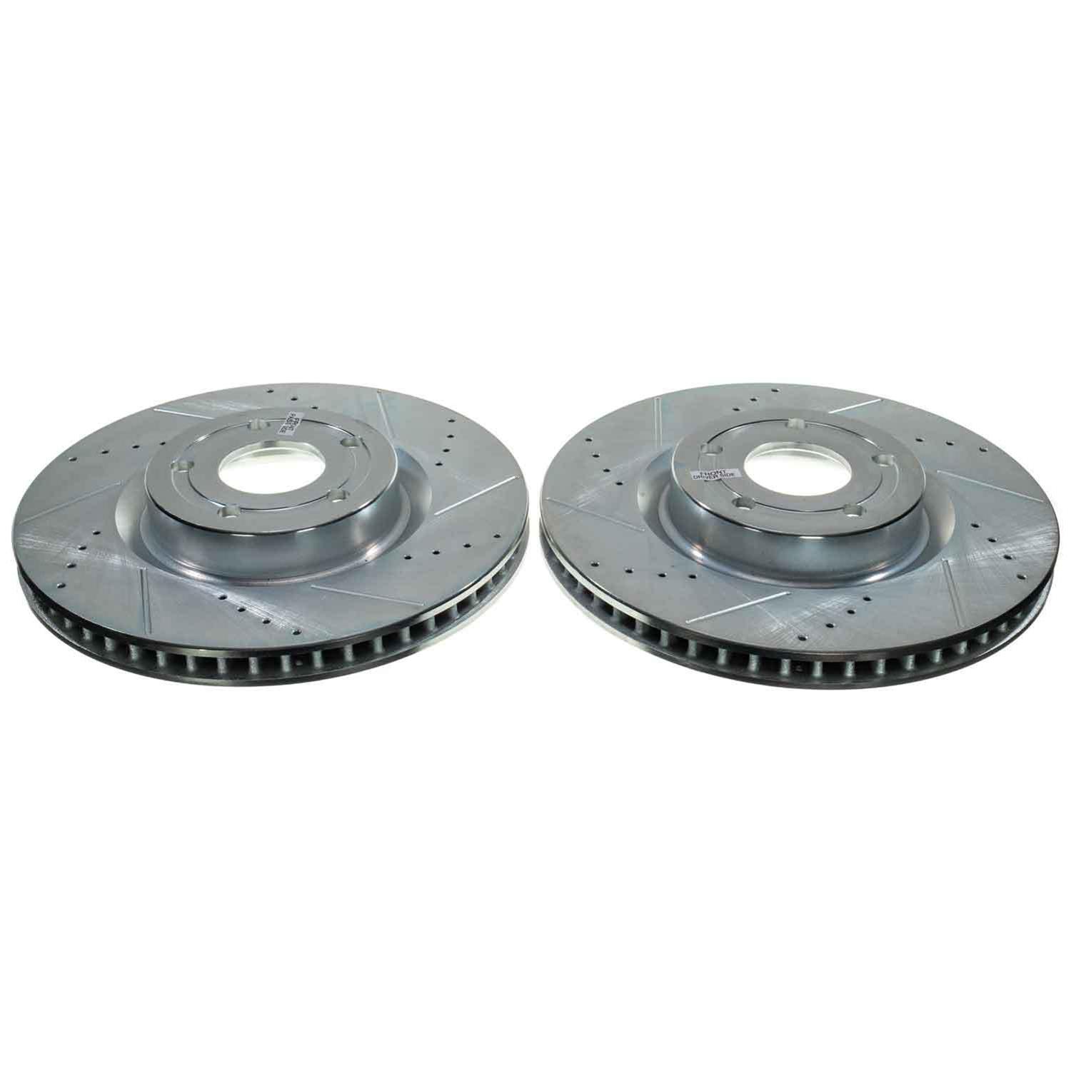 Power Stop AR85202XPR Power Stop Evolution Drilled and Slotted Rotors