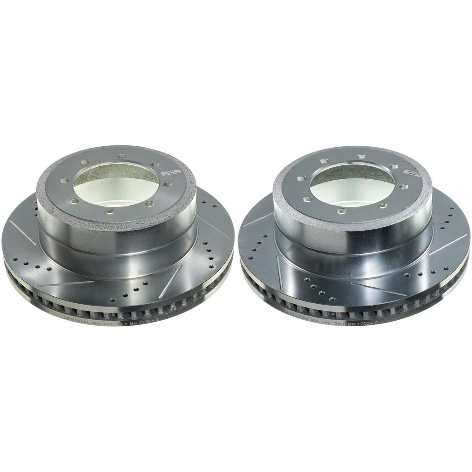 PowerStop Evolution Drilled and Slotted Rotors for 2023-2024 F-350 SUPER DUTY - AR85225XPR & thumbnail 4