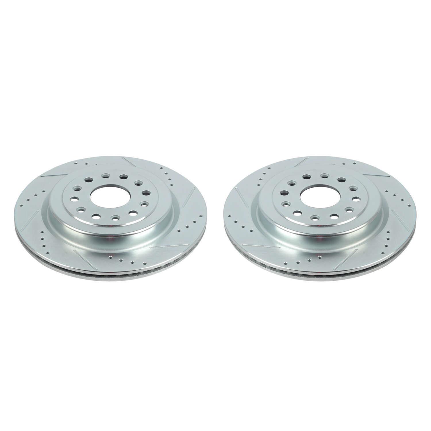 Power Stop AR86005XPR Power Stop Evolution Drilled and Slotted Rotors