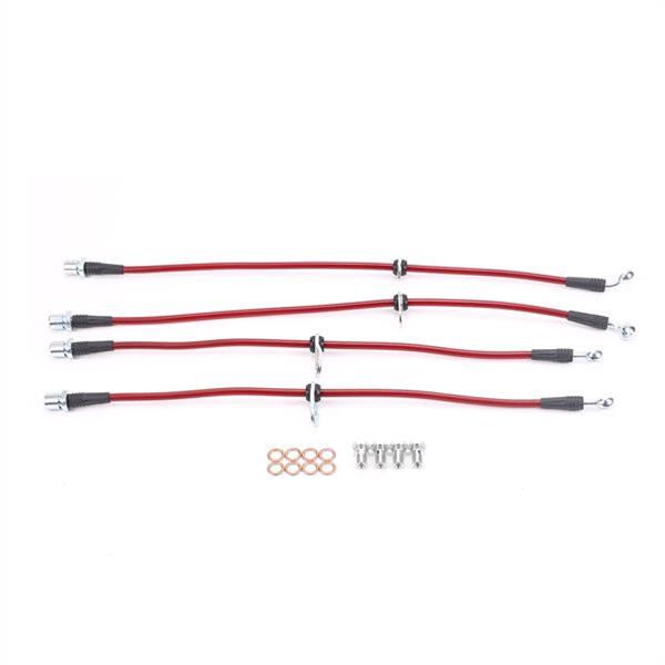 Power Stop BH00015 Power Stop Stainless Steel Braided Brake Hose Line