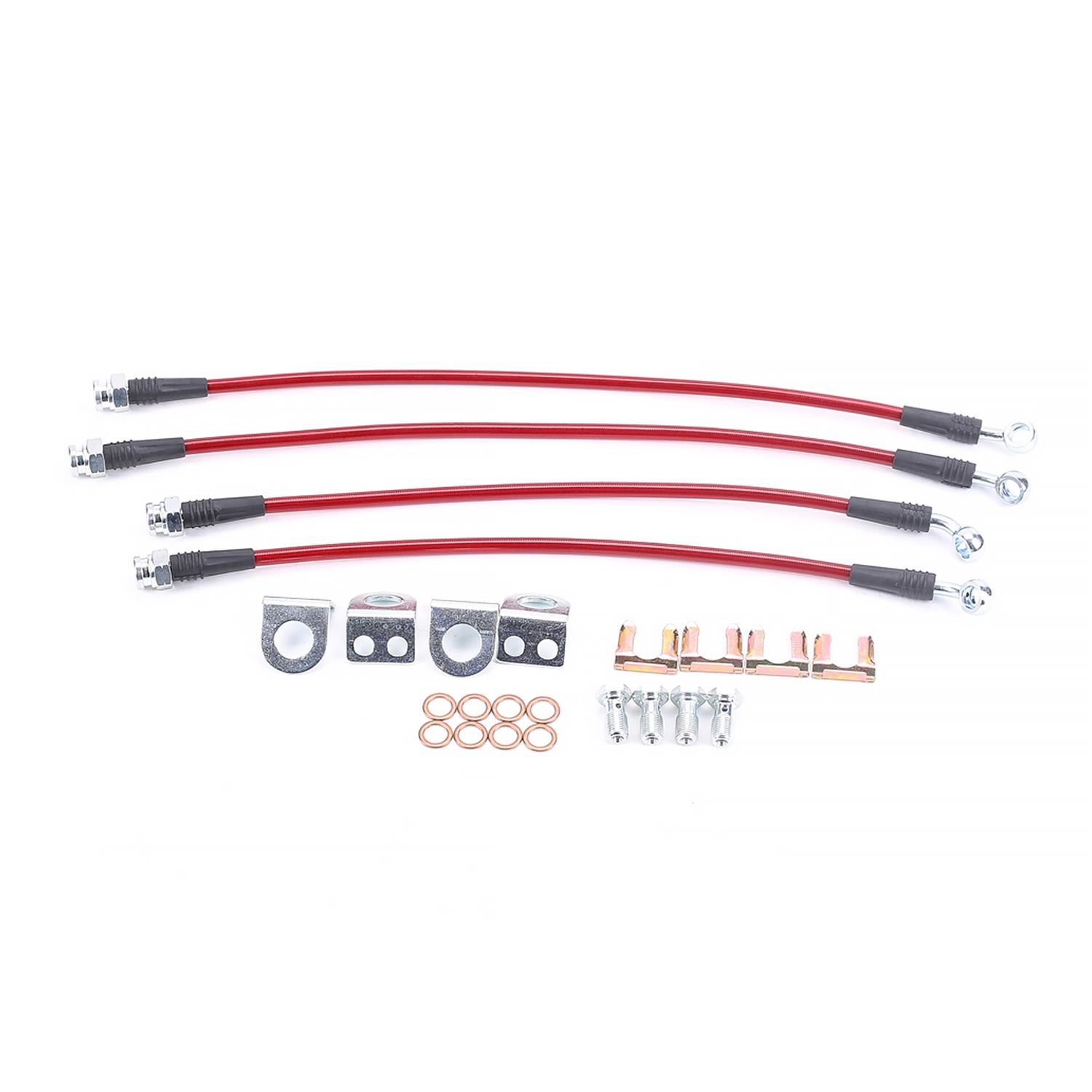 Power Stop BH00050 Power Stop Stainless Steel Braided Brake Hose Line