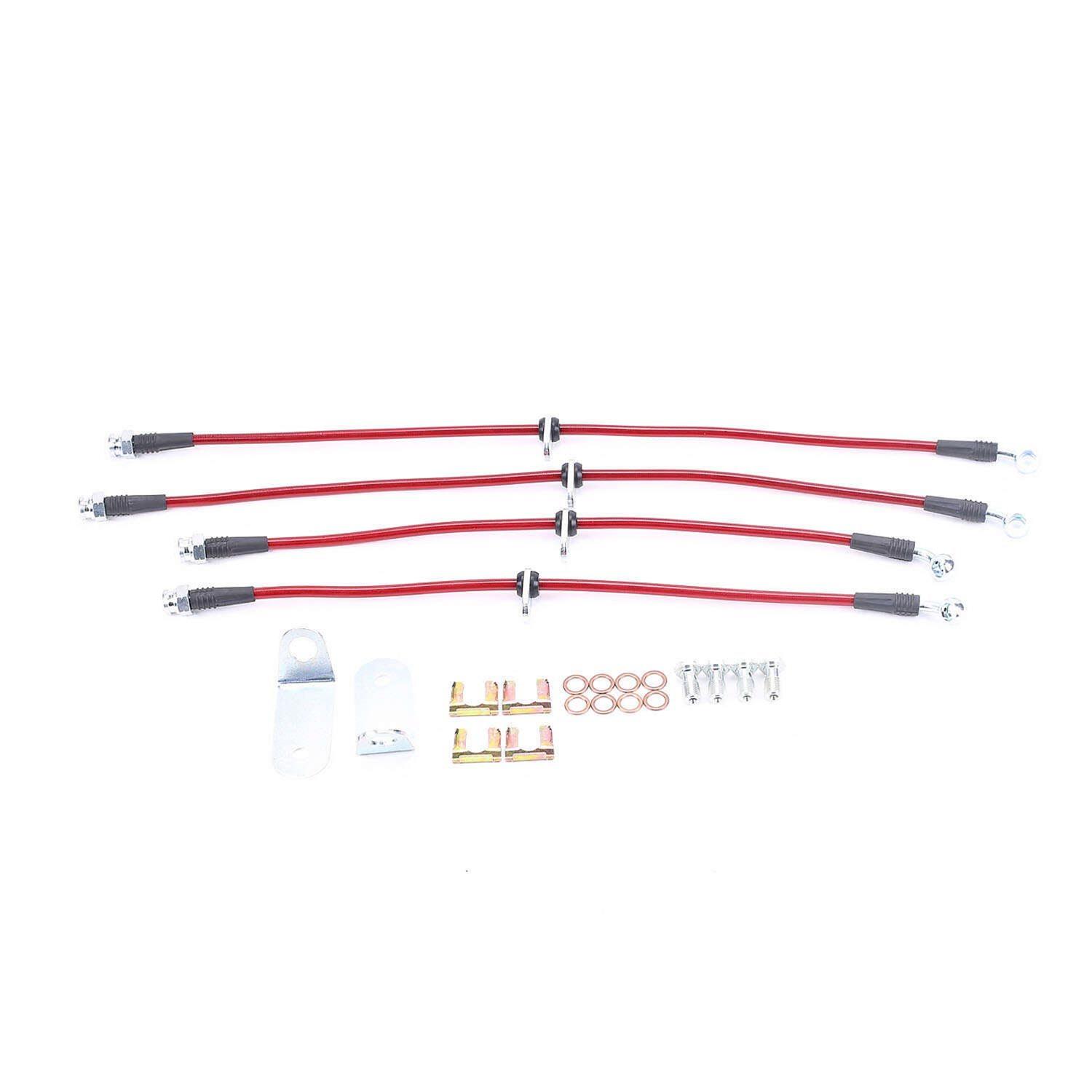 Power Stop BH00067 Power Stop Stainless Steel Braided Brake Hose Line