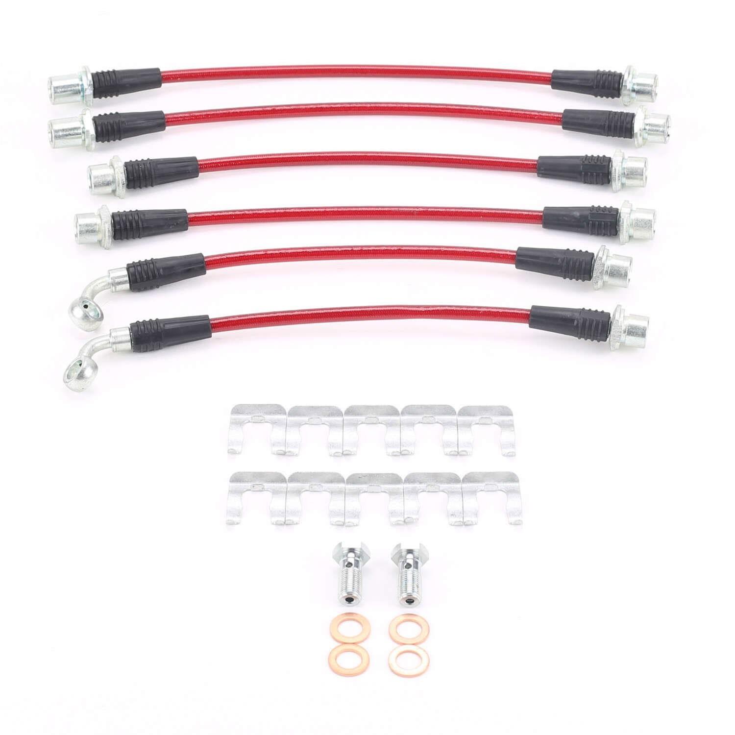 Power Stop BH00172 Power Stop Stainless Steel Braided Brake Hose Line