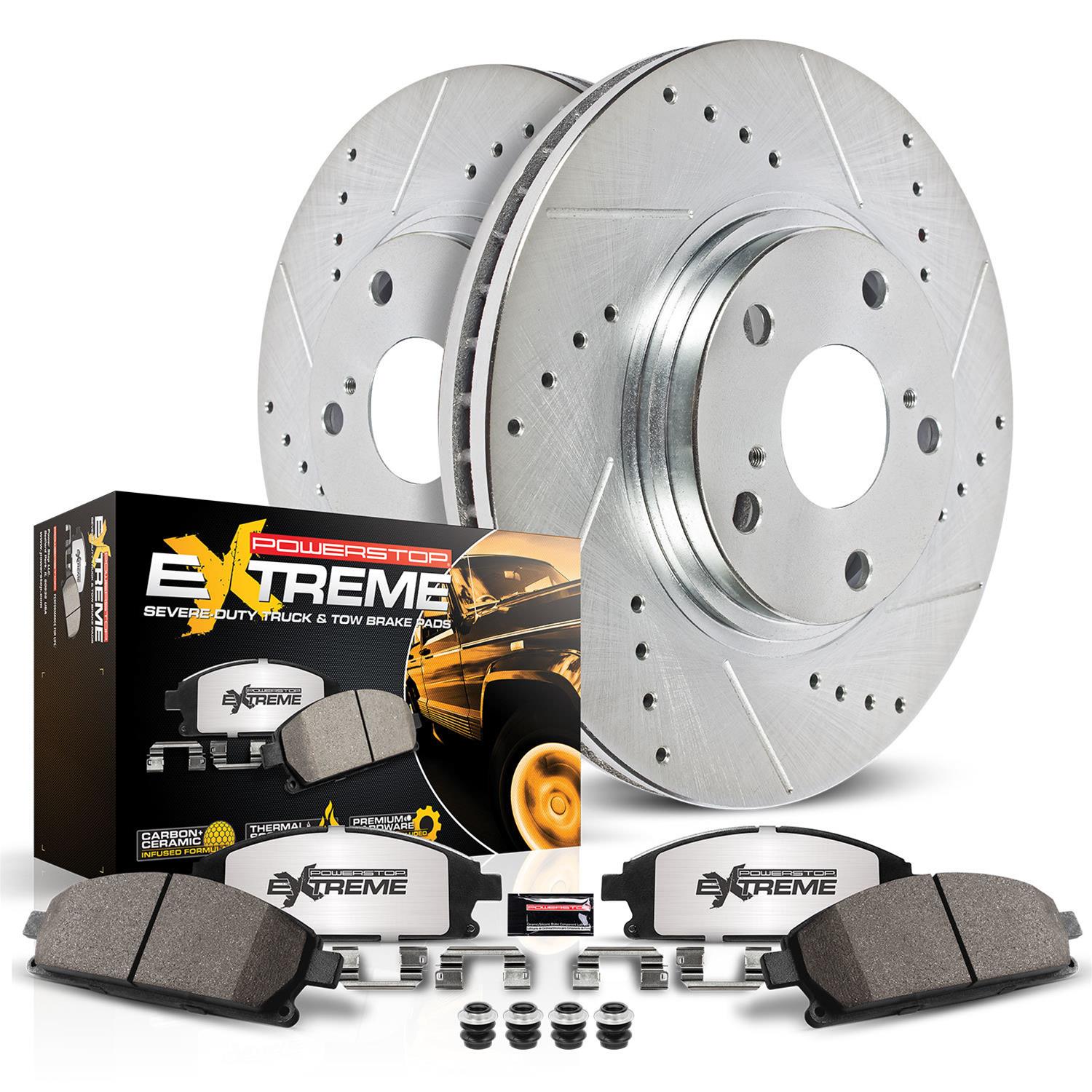 PowerStop Autospecialty Kit | 2018–2019 Chevrolet Sonic (KCOE8635) main image 1