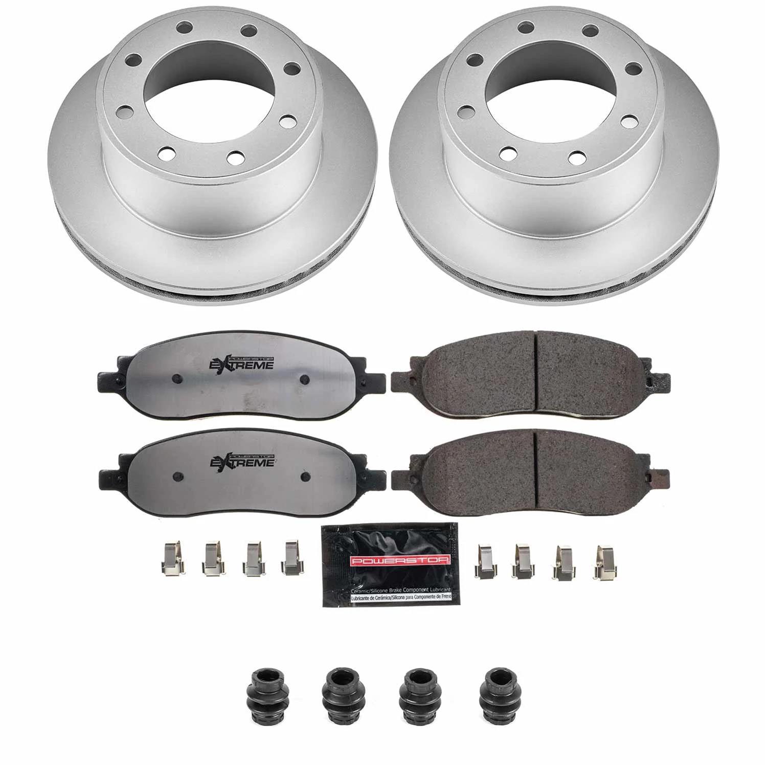 PowerStop CPK1799-36 PowerStop Z36 Truck and Tow Evolution GEOMET
