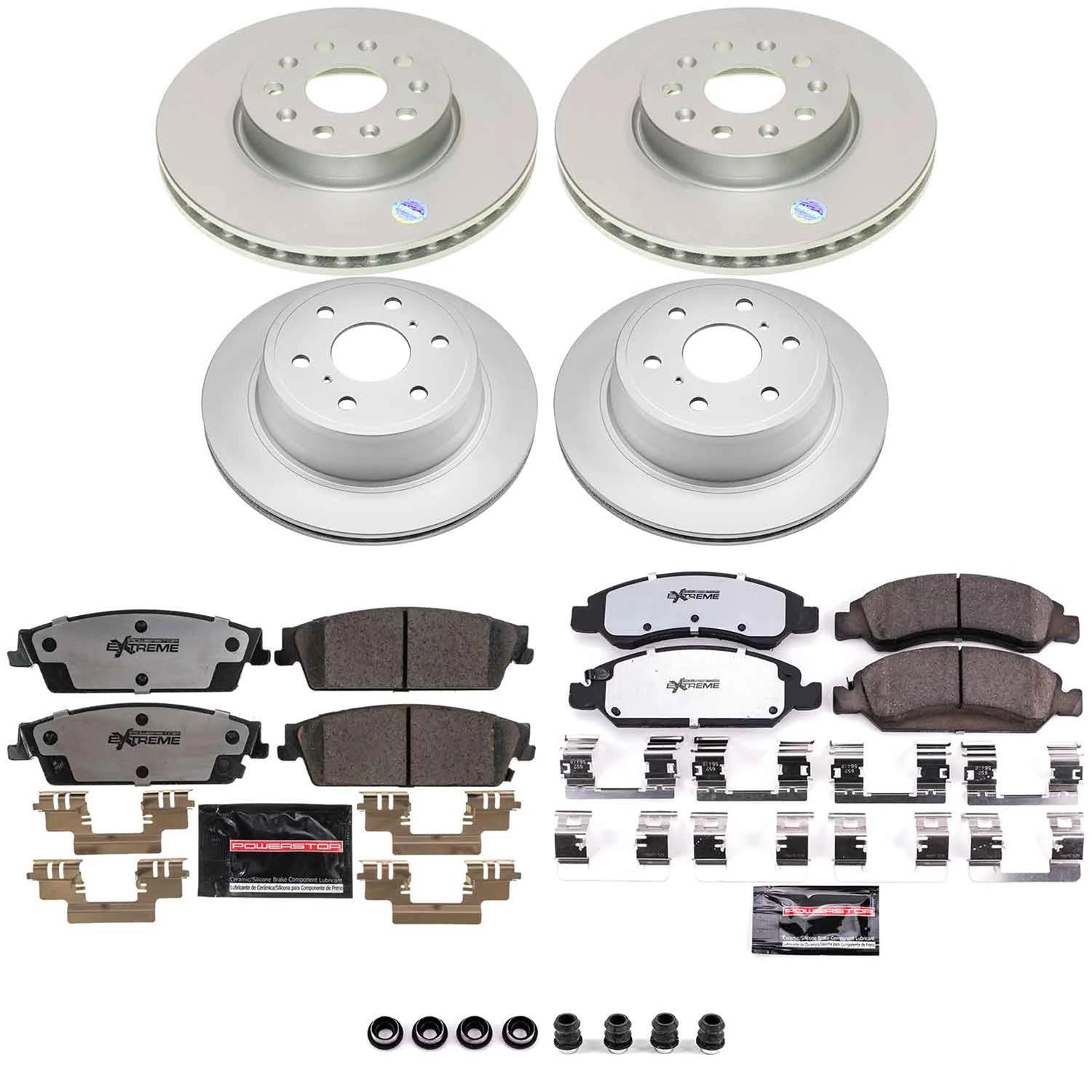 PowerStop CPK5520-36 PowerStop Z36 Truck and Tow Evolution GEOMET