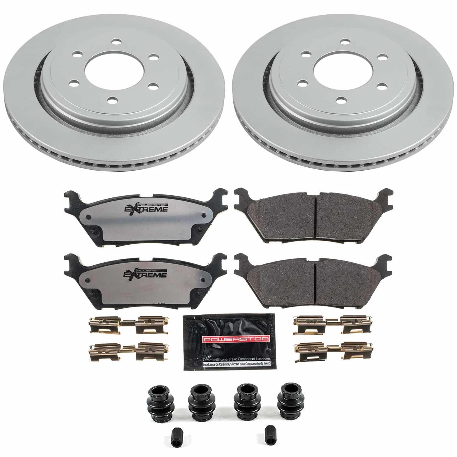 PowerStop CPK6814-36 PowerStop Z36 Truck and Tow Evolution GEOMET