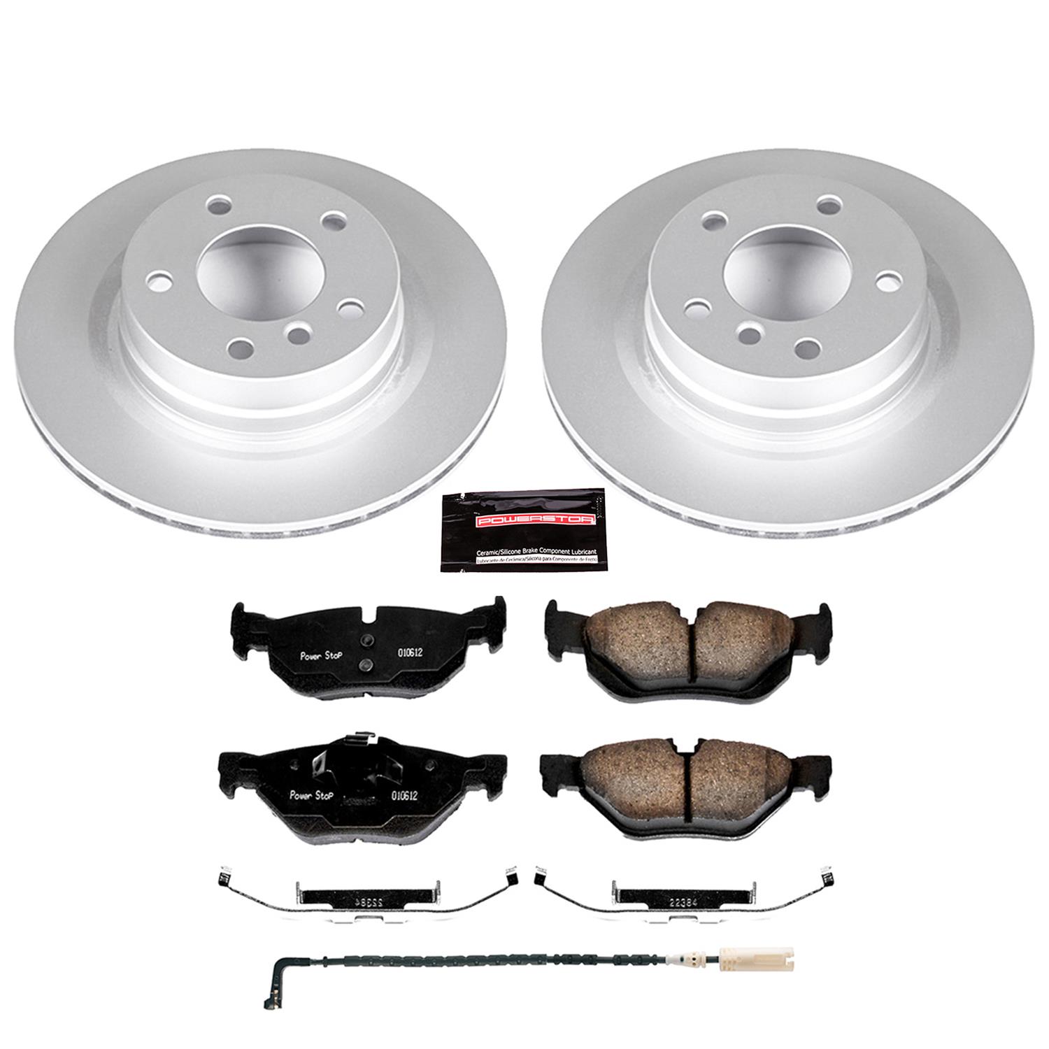 Power Stop 2007 BMW 328i Front & Rear Z23 Evolution Sport Coated Brake Kit (1x psbCRK4590, 1x psbCRK044) thumbnail 4