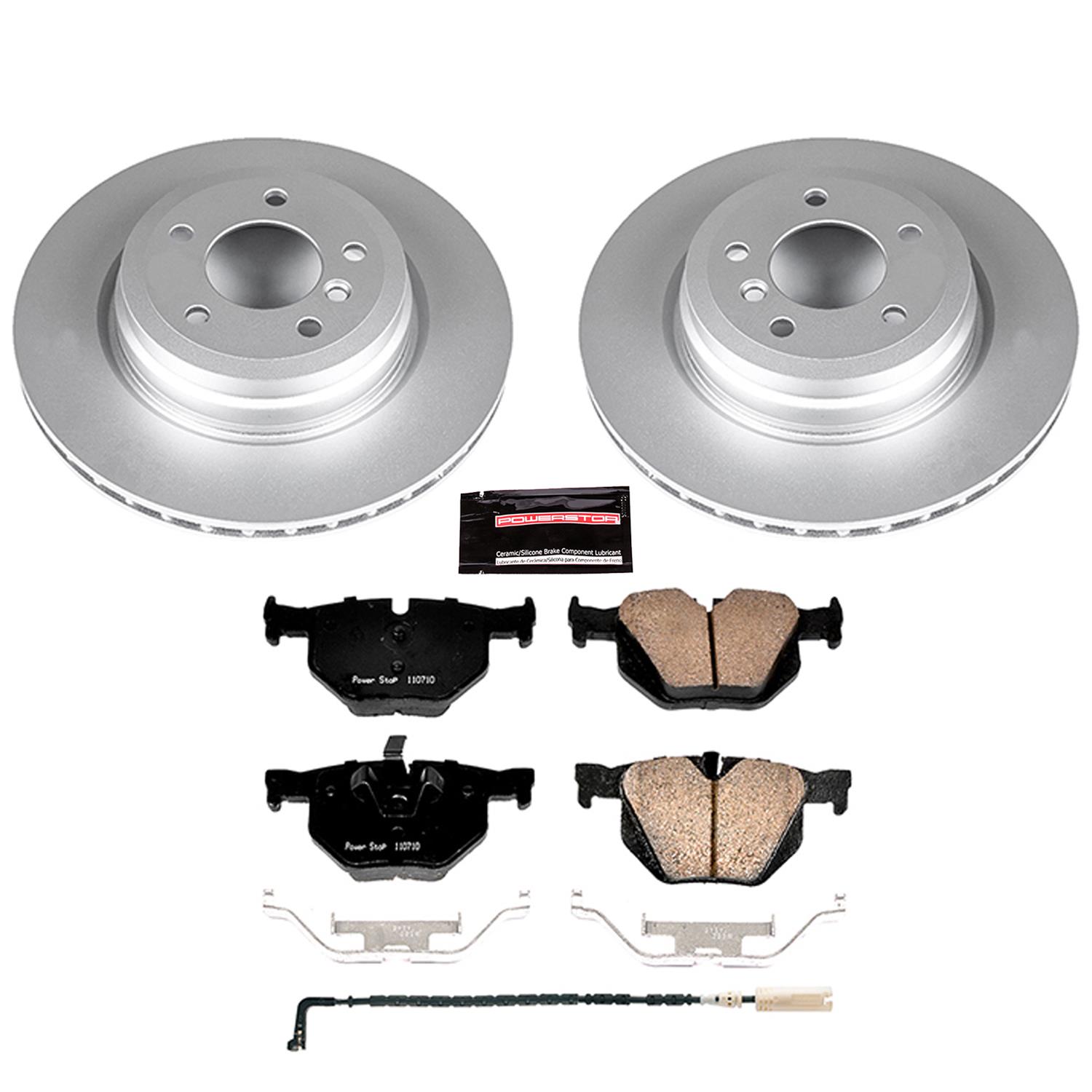 Power Stop 2009 BMW 335d Front & Rear Z23 Evolution Sport Coated Brake Kit (1x psbCRK045, 1x psbCRK5281) thumbnail 7