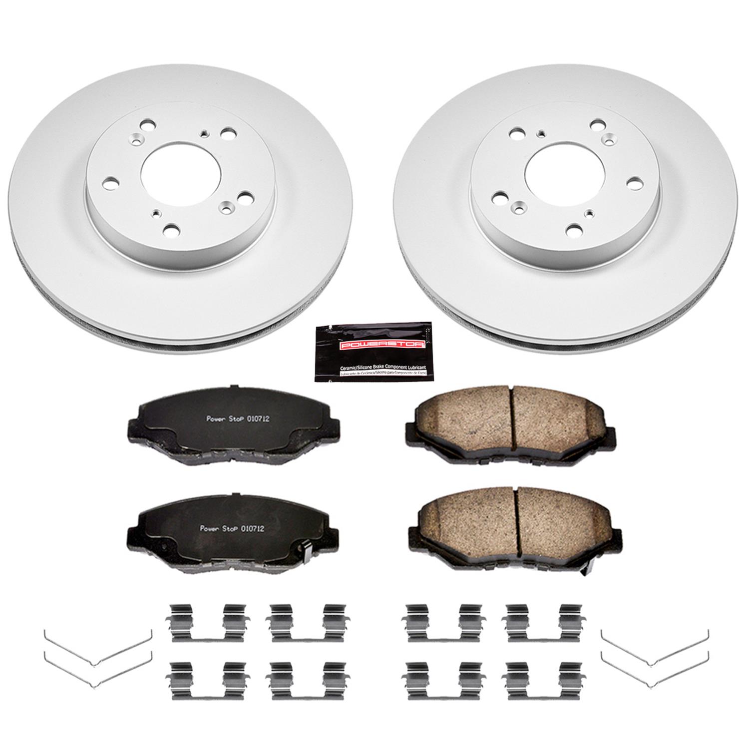 PowerStop CRK1043 PowerStop Z17 Evolution Plus GEOMET Coated Brake
