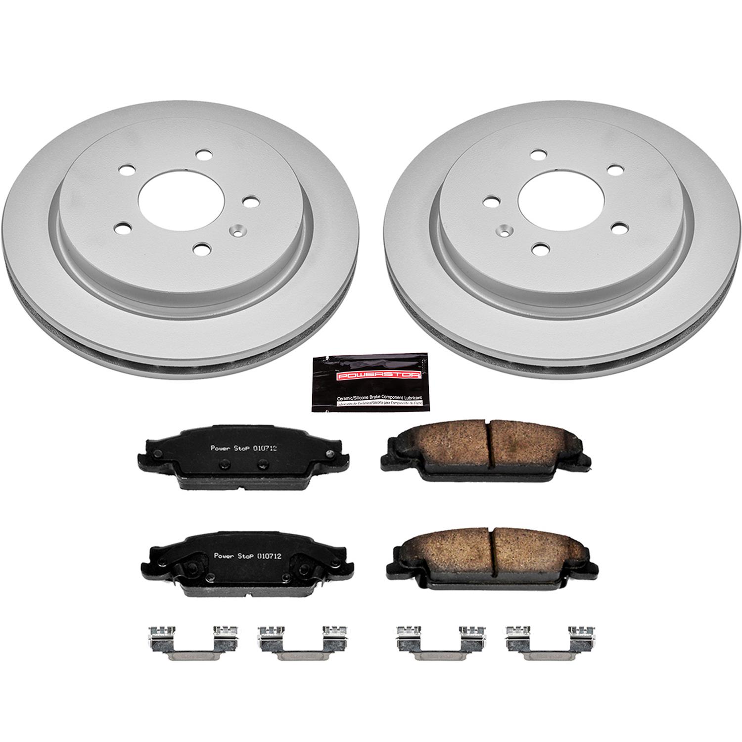 Power Stop 09-11 Cadillac STS Front & Rear Z17 Evolution Geomet Coated Brake Kit (1x psbCRK1425, 1x psbCRK5538) thumbnail 6