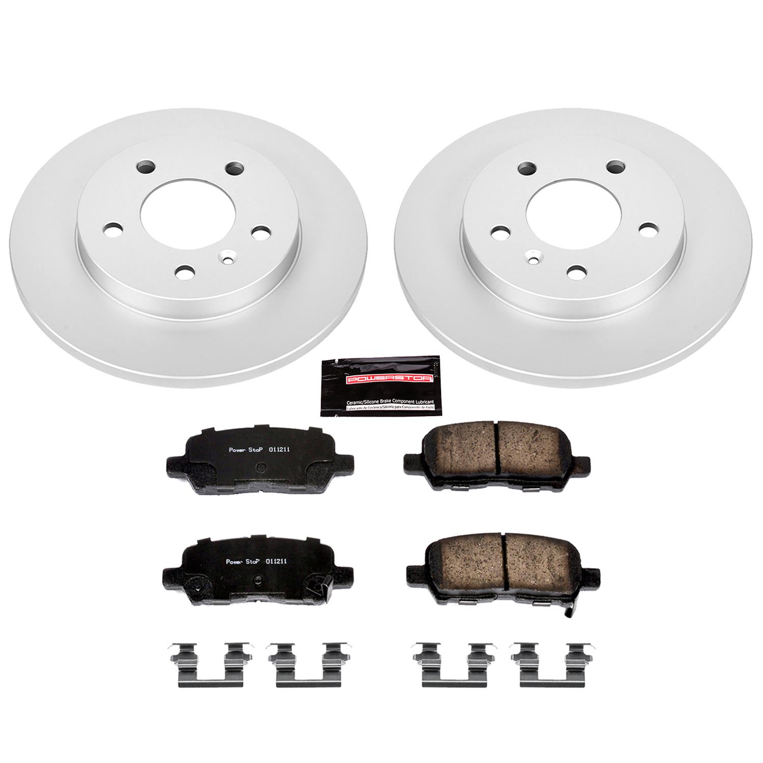 Power Stop 12-13 Chevrolet Impala Front & Rear Z17 Evolution Geomet Coated Brake Kit (1x psbCRK4654, 1x psbCRK1602) thumbnail 8