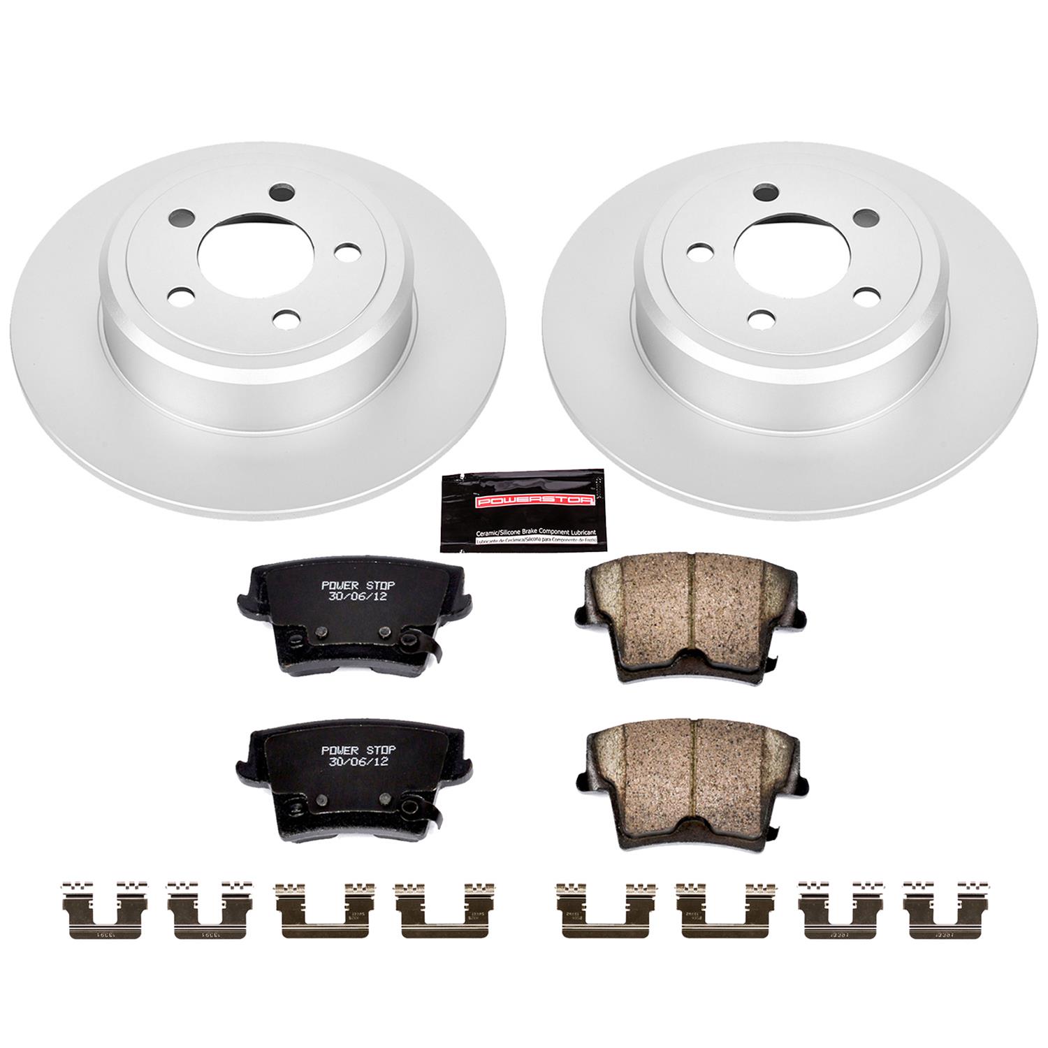 Power Stop 05-19 Chrysler 300 Front & Rear Z17 Evolution Geomet Coated Brake Kit (1x psbCRK1719, 1x psbCRK1714) thumbnail 8