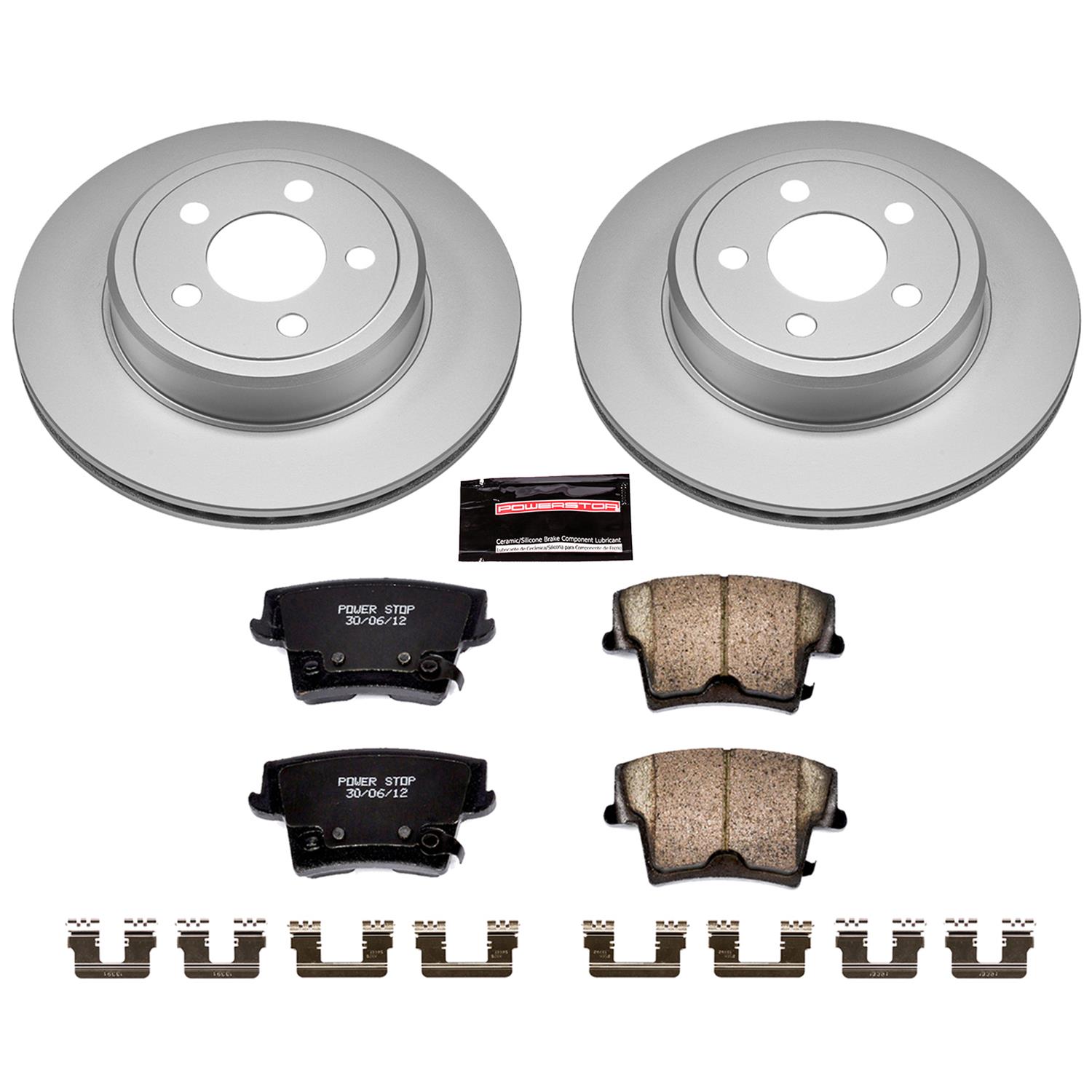 Power Stop 05-18 Chrysler 300 Front & Rear Z17 Evolution Geomet Coated Brake Kit (1x psbCRK1720, 1x psbCRK2560) thumbnail 5